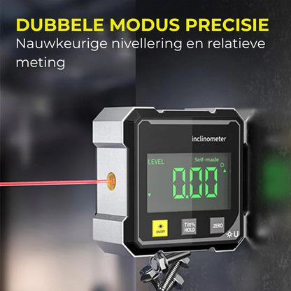 MeasureMax™ – Digitale Hoekmeter met Waterpas & Magneet