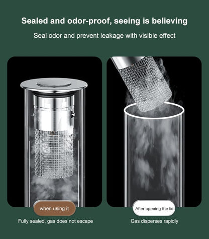 DrainGuard™ – RVS Afvoerfilter tegen Geuren, Verstoppingen & Insecten