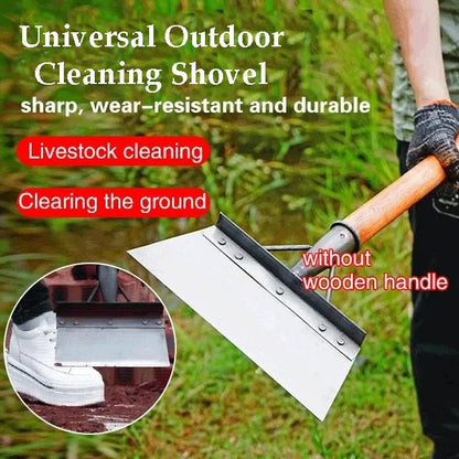 CleanEdge™ – Universele Tuinschep voor Vegen, Oppakken & Wieden
