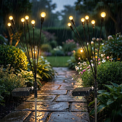 LumiFire™ – Zonne-energie Glühwürmchen Tuinverlichting voor sfeervolle avonden [50% Korting]