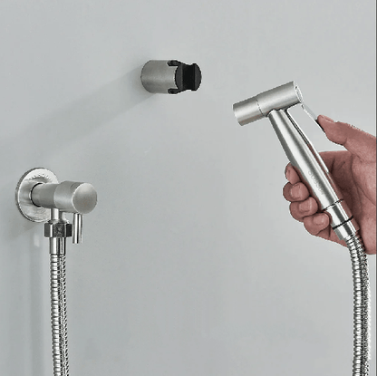 WC bidet-sproeier van roestvrij staal – nauwkeurige intieme hygiëne