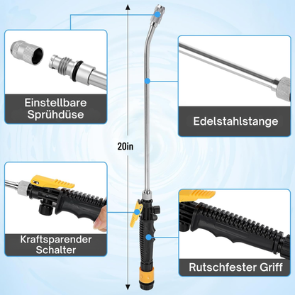 HydroGun™ – 2-in-1 Hogedruk Waterpistool voor Tuin & Auto