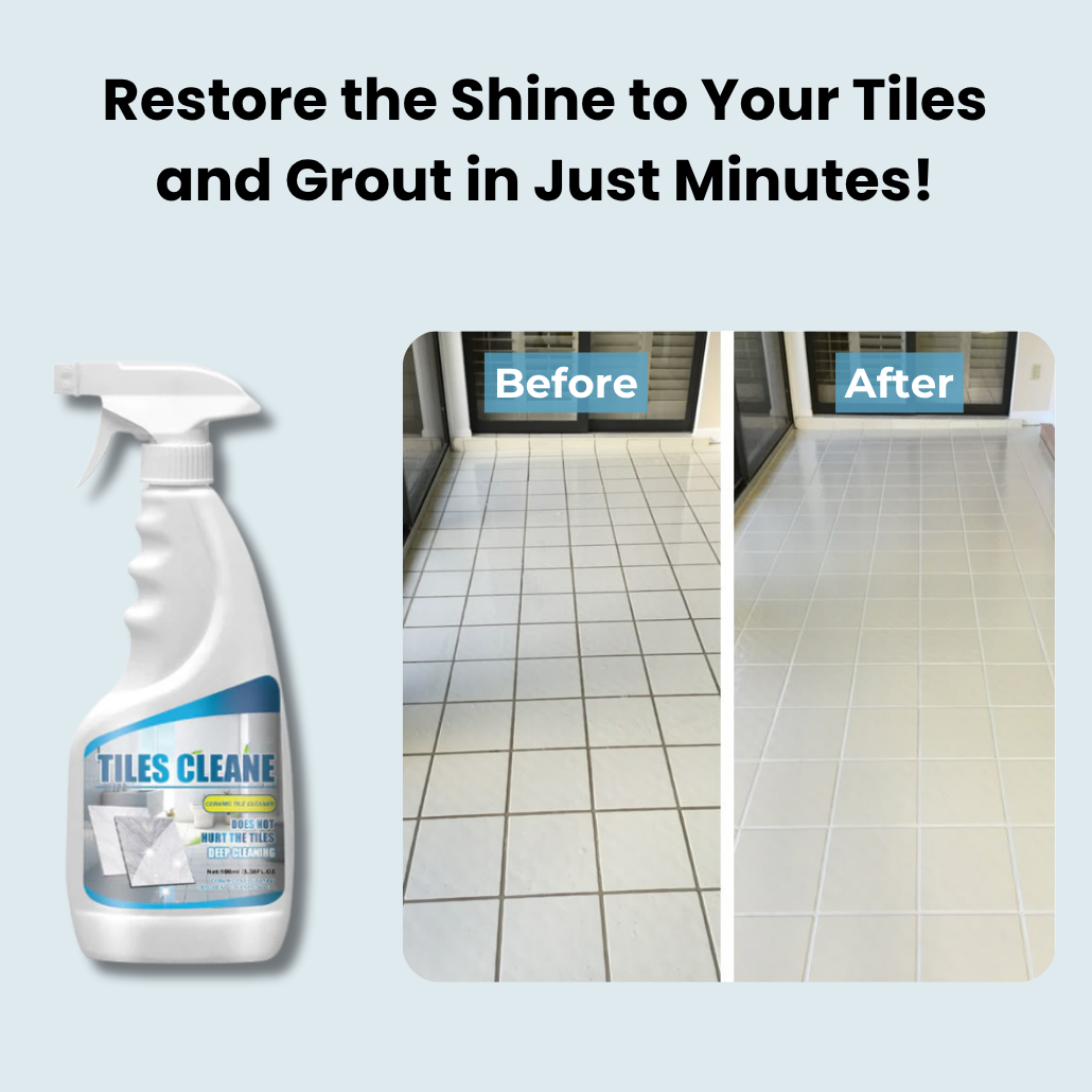 TrueShine™ Tegel- & Voegreiniger – Krachtig & Streepvrij Schoon [1+1 Gratis]