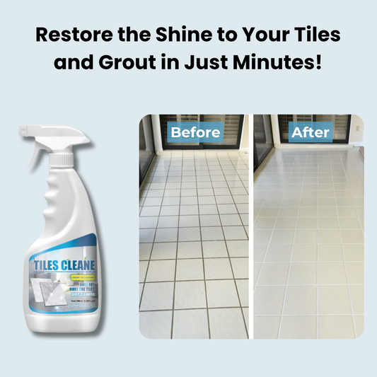 TrueShine™ – Tegel- & Voegreiniger voor grondige, krachtige & streeploze reiniging [1 + 1 Gratis]