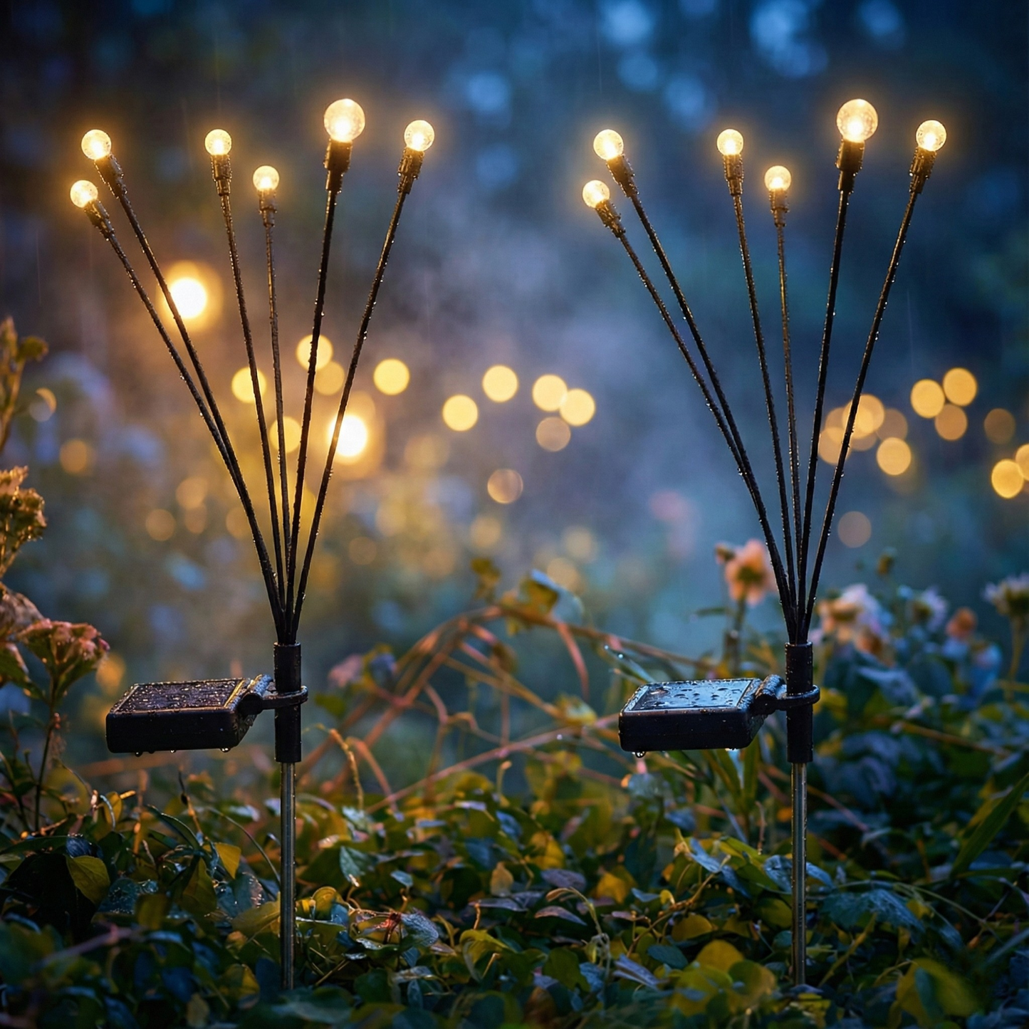 LumiFire™ – Zonne-energie Glühwürmchen Tuinverlichting voor sfeervolle avonden [50% Korting]