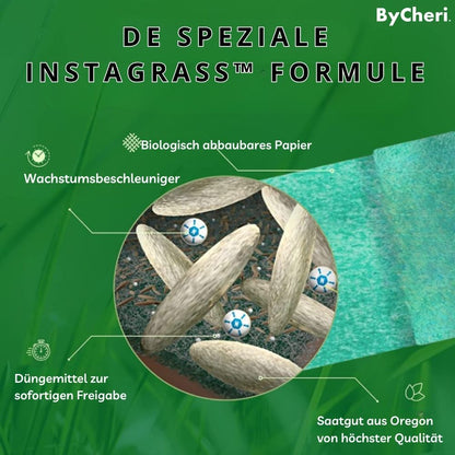 InstaGrass™ – Onderhoudsvriendelijk, weelderig en vol gazon voor je tuin! [1 + 1 Gratis]