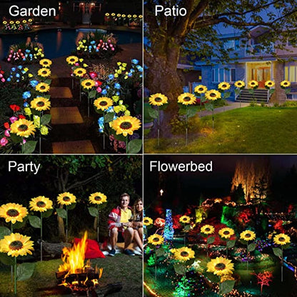 GardenRadiance Zonnebloemlichten op Zonne-energie – Sfeervolle Tuinverlichting