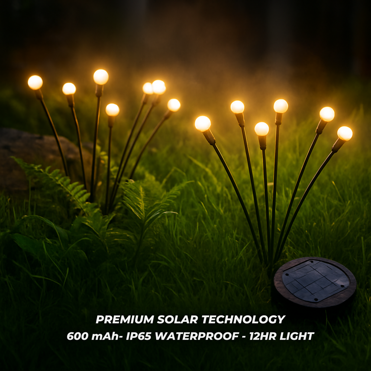 LumiFire™ – Zonne-energie Glühwürmchen Tuinverlichting voor sfeervolle avonden [50% Korting]