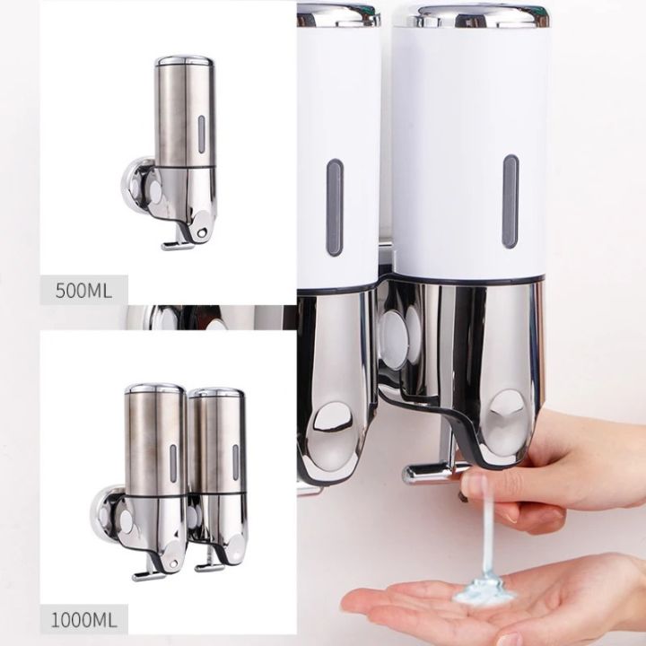 50% Korting | AutoSoap™ - 2-in-1 wanddispenser voor een georganiseerde badkamer [Laatste dag korting].
