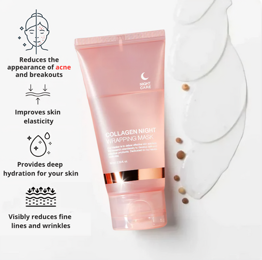 CollaGlow™ – Huid voelt 's ochtends fris, glad en verzorgd aan zonder resten [1 + 1 Gratis]