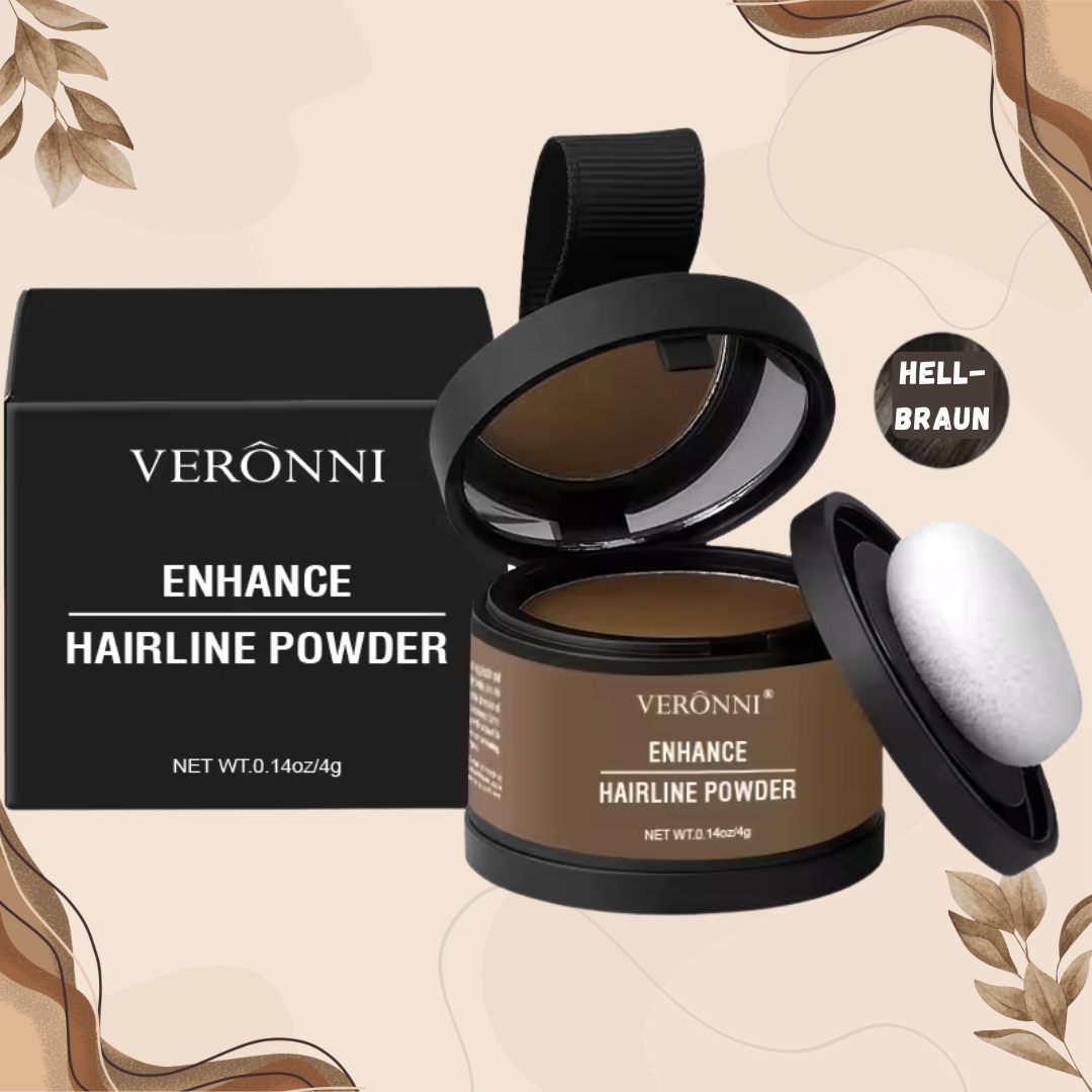 Veronni™ – Schaduwpoeder voor de haarlijn voor snelle dekking [1 + 1 Gratis]