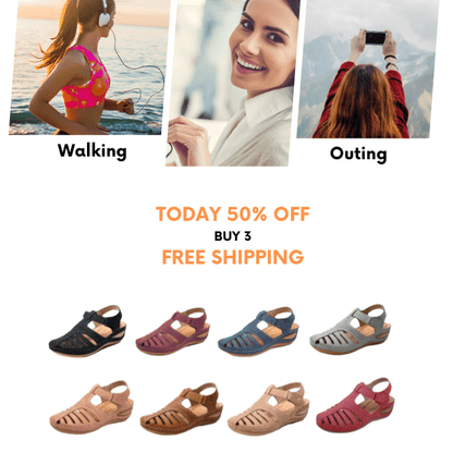 OrthoSandal™ - Lichtgewicht orthopedische leren sandalen van de hoogste kwaliteit [50% Korting]