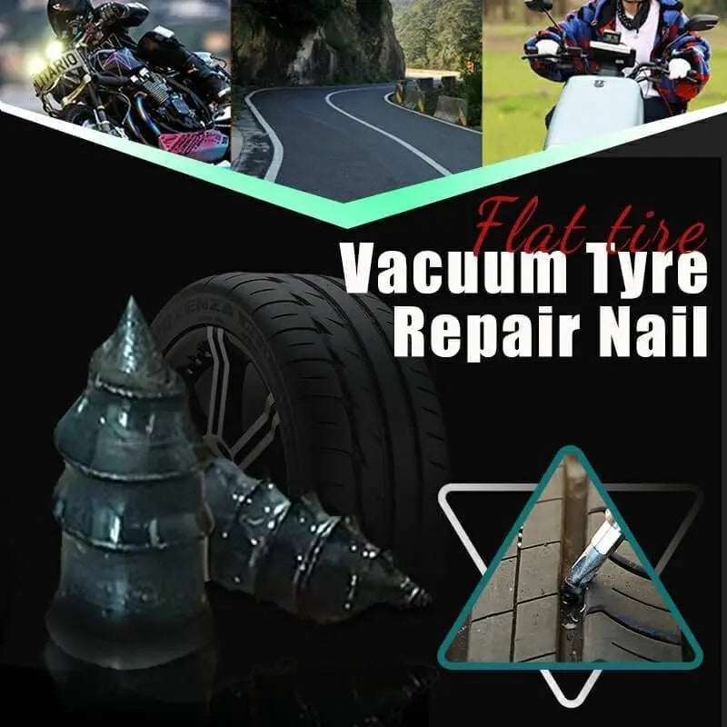 TireNail™ – Complete set voor snelle reparatie van lekke rubberbanden [20 + 20 Gratis]