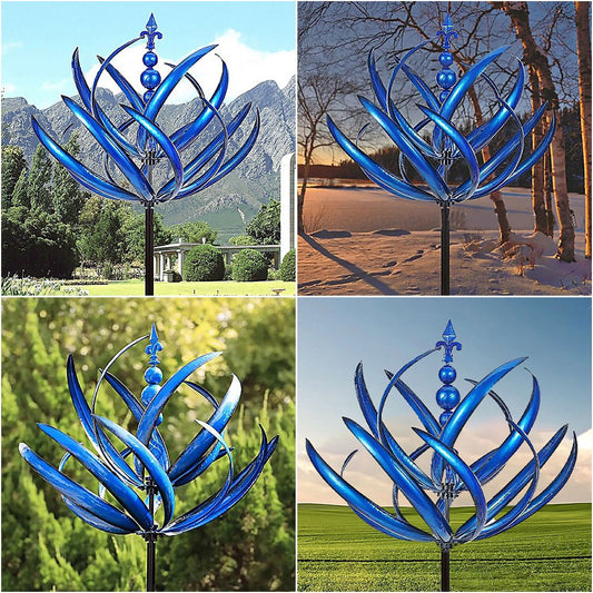 LotusSpinner™ – Weerhaak voor de tuin, decoratief & windactieve tuinaccent [50% Korting]