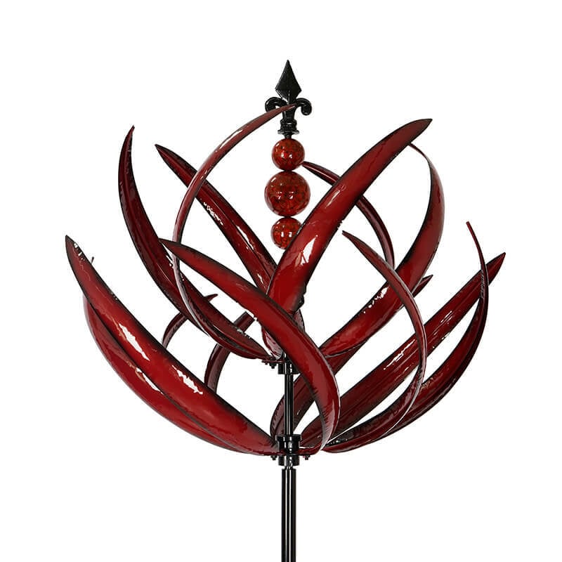 LotusSpinner – Elegante Tuin Windwijzer in Lotus-Design | 50% Korting