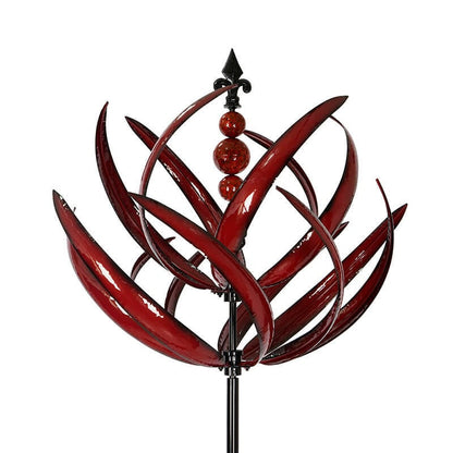 LotusSpinner – Elegante Tuin Windwijzer in Lotus-Design | 50% Korting