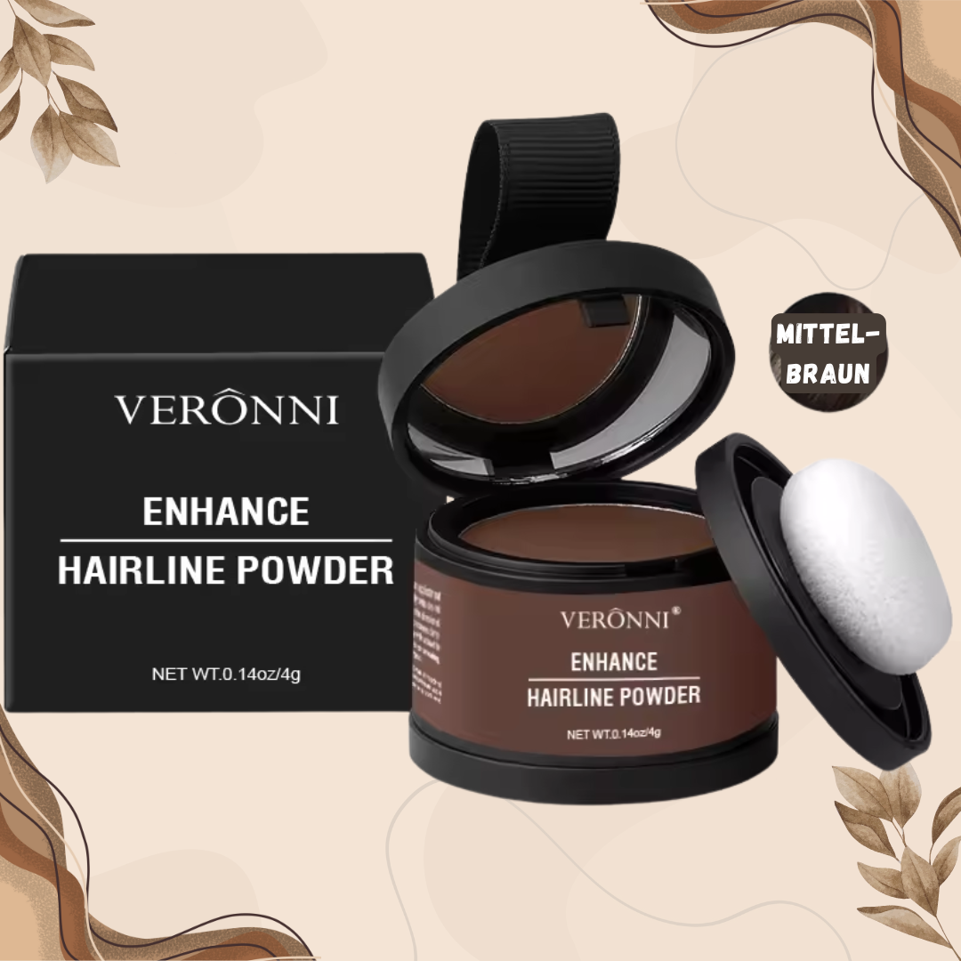 Veronni™ – Schaduwpoeder voor de haarlijn voor snelle dekking [1 + 1 Gratis]