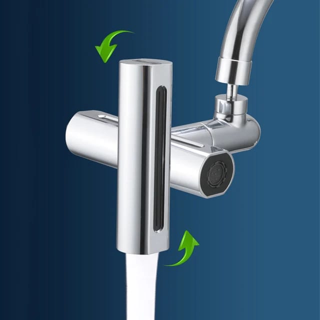 HydroTwist™ – Slimme Waterbesparende Keukenkraan met 4 Straalmodi & 1080° Rotatie