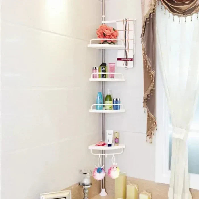 ShowerOrganizer™ – 4-laags roestvrijstalen organizer, roestvrij & gereedschapsvrije montage [50% Korting]