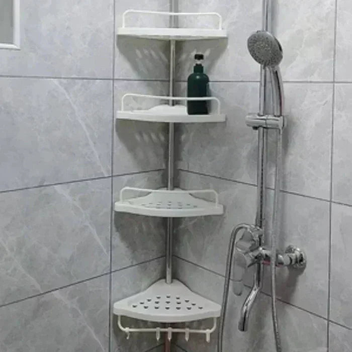 ShowerOrganizer™ – 4-laags roestvrijstalen organizer, roestvrij & gereedschapsvrije montage [50% Korting]