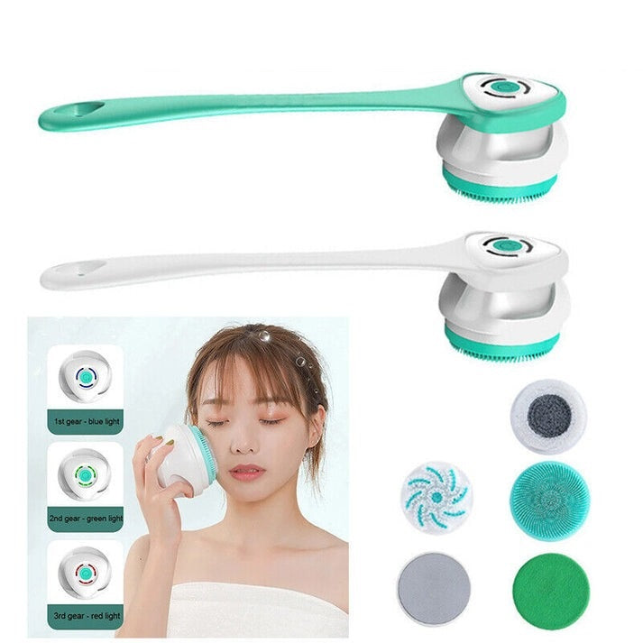 AquaScrub™ Elektrische Doucheborstel – Dieptereiniging & Massage