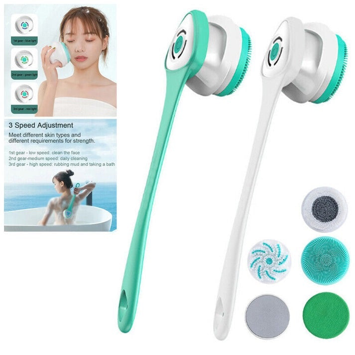 AquaScrub™ Elektrische Doucheborstel – Dieptereiniging & Massage