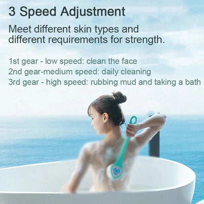 AquaScrub™ Elektrische Doucheborstel – Dieptereiniging & Massage