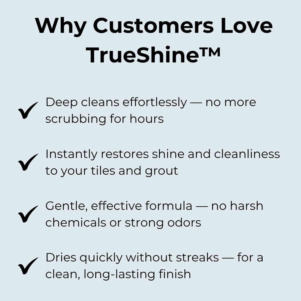 TrueShine™ Tegel- & Voegreiniger – Krachtig & Streepvrij Schoon [1+1 Gratis]