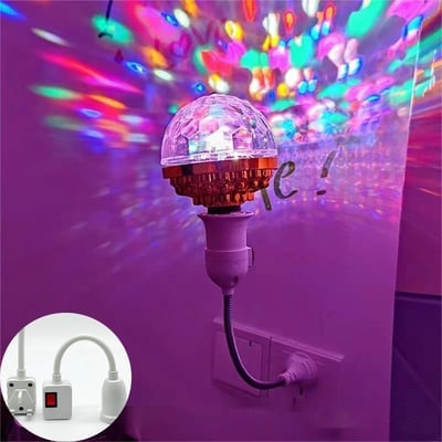 DiscoLed™ - Gekleurde roterende discobal  [1 + 1 Gratis]