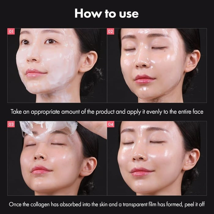 GlowVell™ – Collageen-gezichtsmasker voor stevige, gehydrateerde & stralende huid [1 + 1 Gratis]