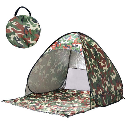 BeachCover™ Pop-Up Strandtent – 98% UV-bescherming voor het hele gezin