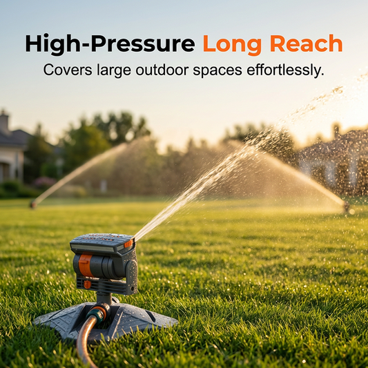 FlowMist – Perfecte gazonbewatering zonder moeite | 50% korting