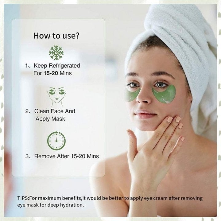 RejuveEyes™ - Algen oogpads tegen rimpels en donkere kringen [20 + 20 Gratis]