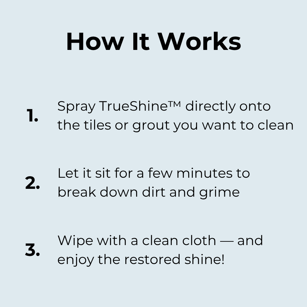 TrueShine™ Tegel- & Voegreiniger – Krachtig & Streepvrij Schoon [1+1 Gratis]
