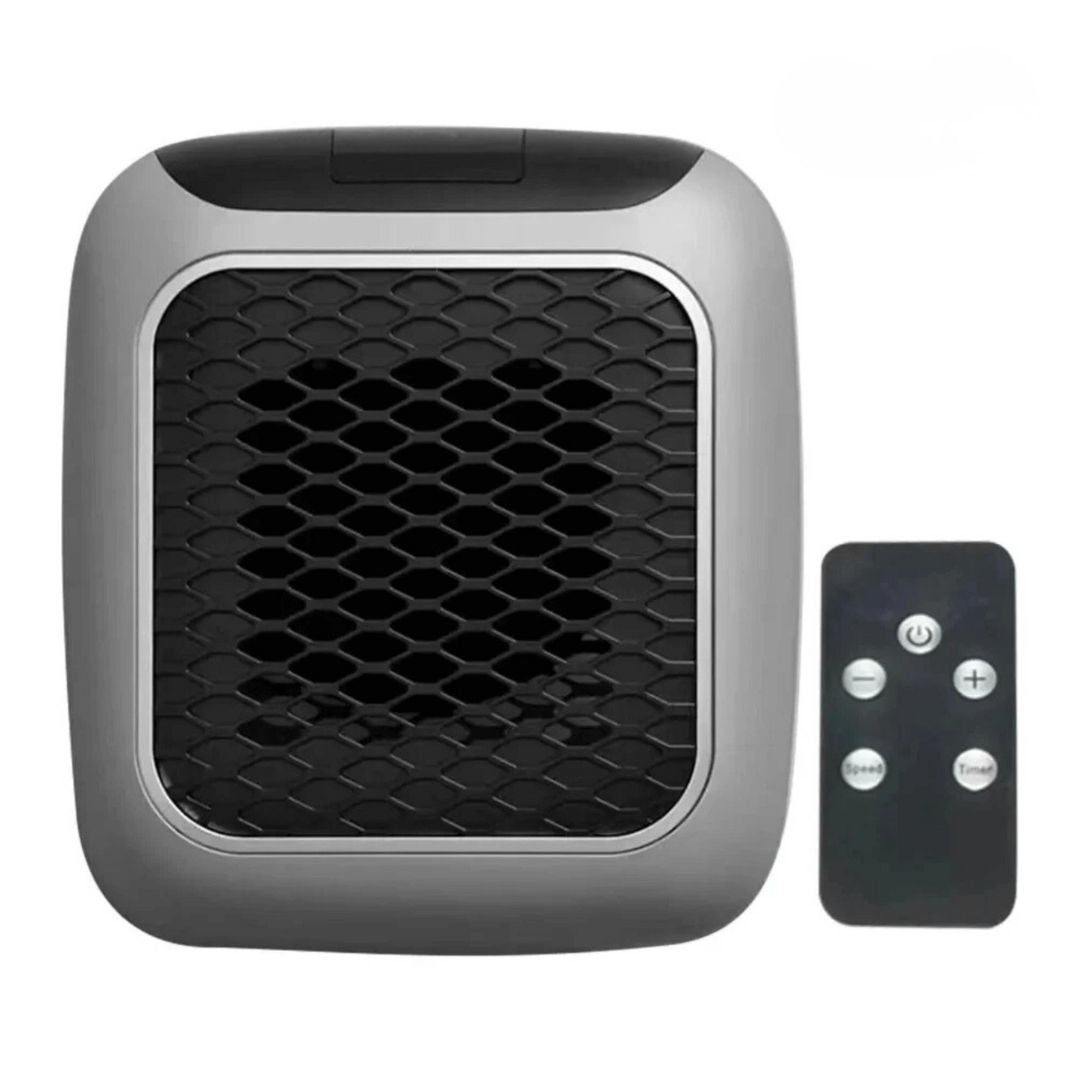 Compacte mini-ventilatorkachel met keramische verwarmingskern voor thuis