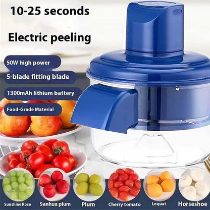 PeelEase™ – Elektrische Fruitschiller voor Snel & Moeiteloos Schillen