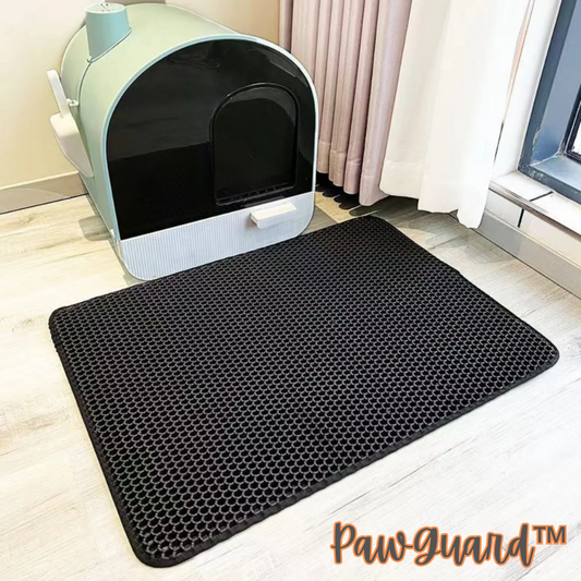 PawGuard™ – Dubbel­laagse kattenbakmat voor schone en hygiënische vloeren [50% Korting]