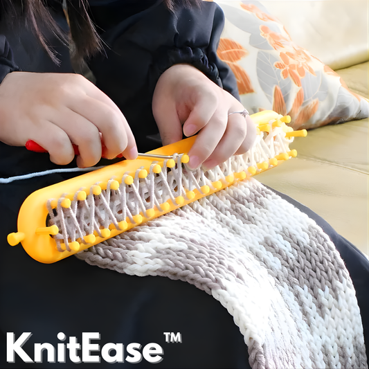 KnitEase – Weefgetouw Breiset voor creatieve en eenvoudige breiprojecten thuis [50% Korting]