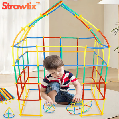 StrawTix – Creatief Constructiespeelgoed voor Kinderen vanaf 3 Jaar