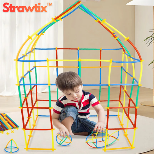 StrawTix – Creatief constructiespeelgoed voor schermvrij spelen [50% korting]