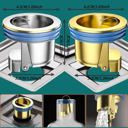 AntiGlog™ - Anti-geurafvoerkern van messing [1 + 1 Gratis]