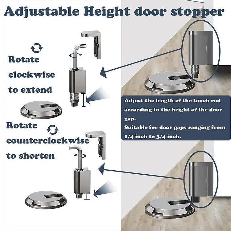 DoorGuard™ – Stijlvolle en comfortabele oplossing voor maximale deurbescherming [1 + 1 Gratis]