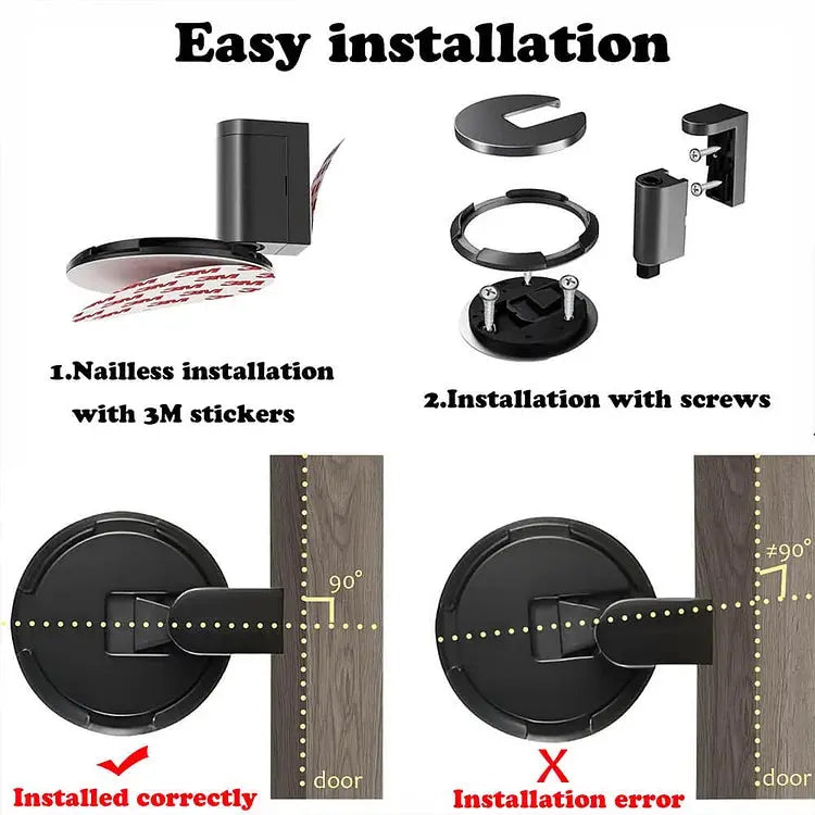 DoorGuard™ – Stijlvolle en comfortabele oplossing voor maximale deurbescherming [1 + 1 Gratis]