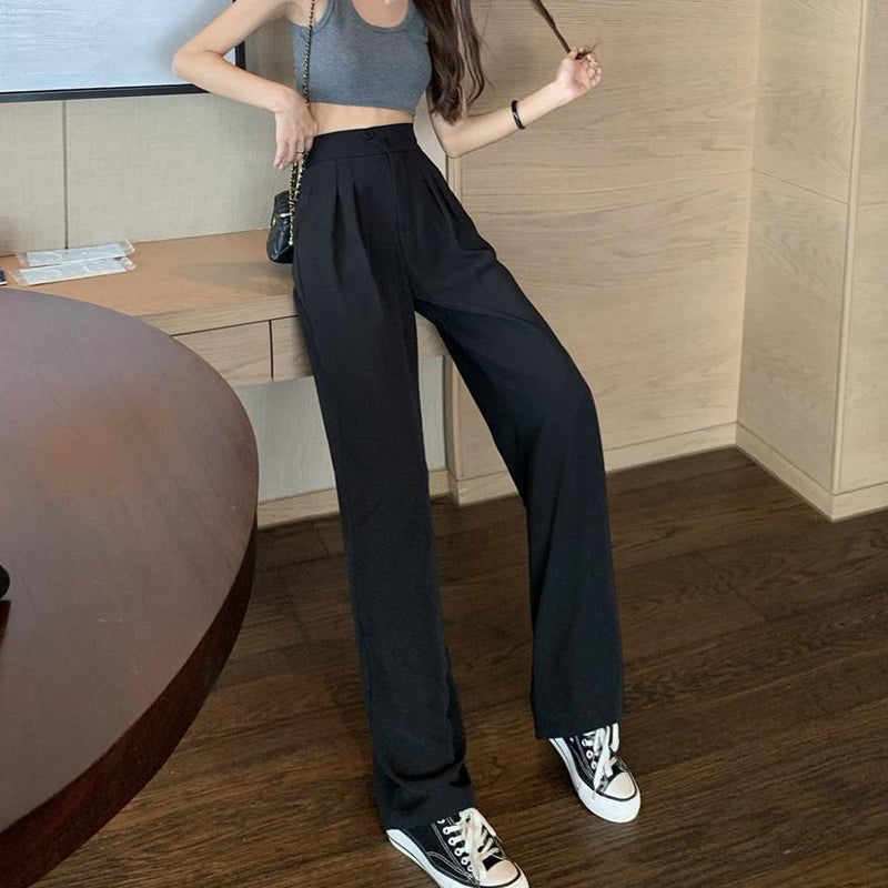 Katimy™ -  De ultieme broek met een hoge taille en wijde pijpen [50% Korting].