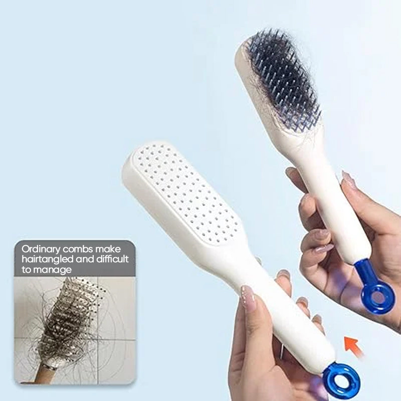 GlowComb™ - Zelfreinigende antistatische massagekam [50% Korting]
