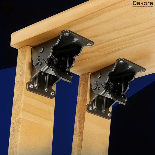 HingeClamp™ - Opvouwbare heavy-duty hoekbeugels met vergrendelingsmechanisme [1 + 1 Gratis]
