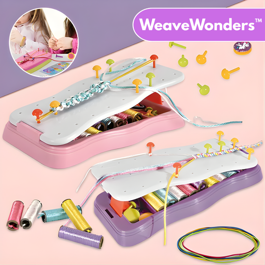 WeaveWonders – DIY Armband Vlechtset voor creatieve individuele sieradenontwerpen [50% Korting]