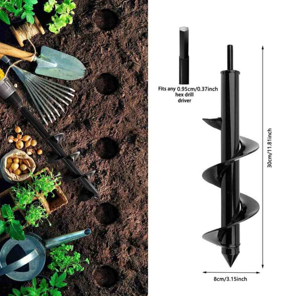 DirtDrill™ - Stalen plantboor voor tuinieren [50% Korting]