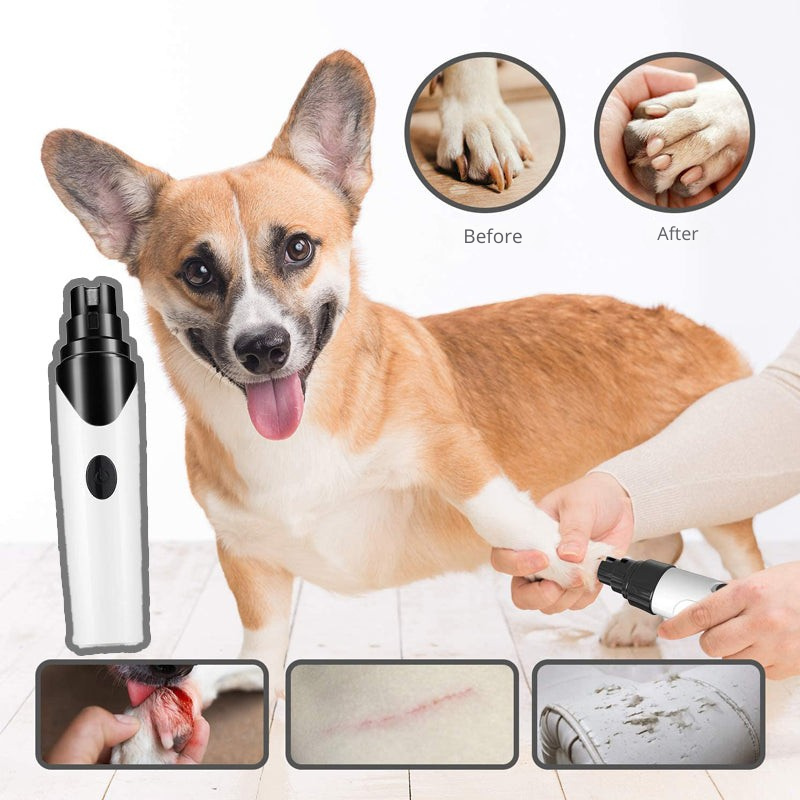 ClawCare™ – Elektrische Klauwslijper voor Honden & Katten | Veilig & Stil
