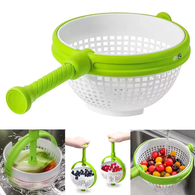 DrySpin – Centrifuge & Droger voor Groenten en Fruit | 50% Korting
